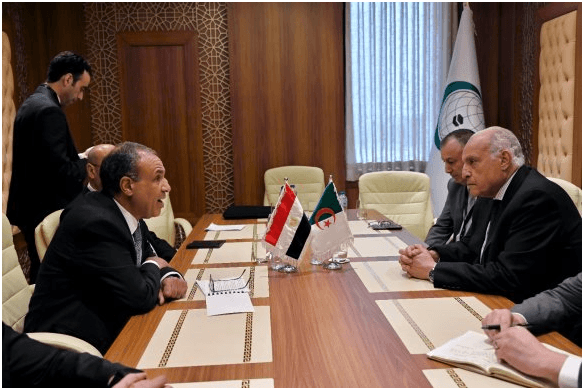 The Senior Ministerholds talks with Egyptian counterpart in Jeddah