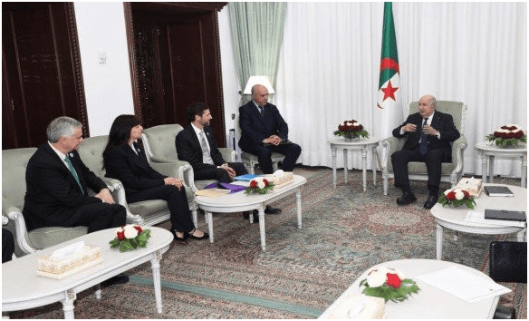 President Tebboune receives American Chevron delegation
