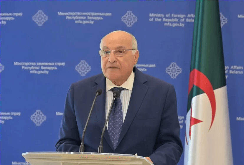 وزير الدولة, وزير الشؤون الخارجية والجالية الوطنية بالخارج والشؤون الإفريقية, السيد أحمد عطاف يؤكد عزم الجزائر على مواصلة العمل مع بيلاروسيا لتعزيز العلاقات الثنائية
