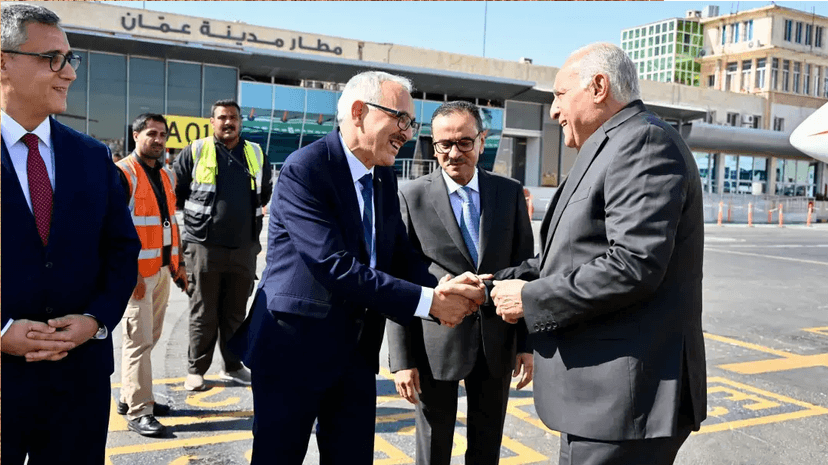 بتكليف من رئيس الجمهورية السيد عبد المجيد تبون, السيدوزير الدولة, وزير الشؤون الخارجية والجالية الوطنية بالخارج والشؤون الإفريقية, السيد أحمد عطاف يحل بالأردن للمشاركة في الاجتماع الوزاري لدعم القدس ومقدساتها