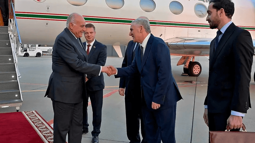 بتكليف من رئيس الجمهورية, السيد أحمد عطاف وزير الدولة, وزير الشؤون الخارجية والجالية الوطنية بالخارج والشؤون الإفريقية, يشرع في زيارة رسمية إلى بيلاروسيا