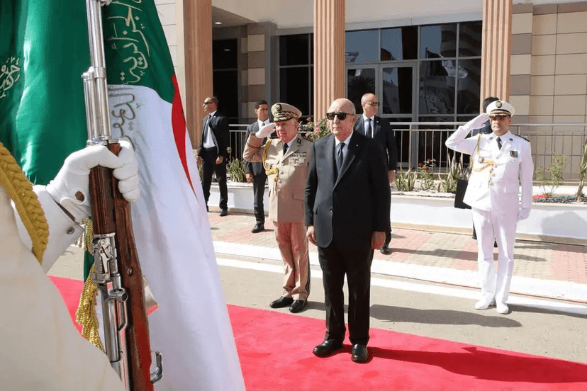 رئيس الجمهورية, القائد الأعلى للقوات المسلحة, وزير الدفاع الوطني, السيد عبد المجيد تبون, يترأس مراسم الاحتفال باليوم الوطني للجيش الوطني الشعبي