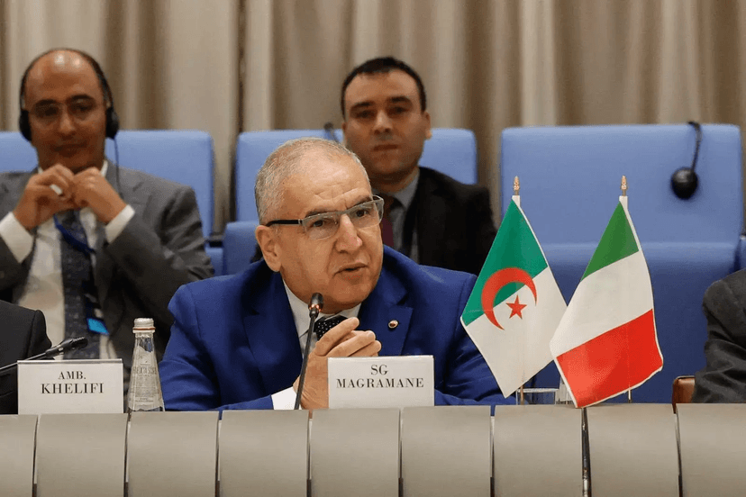 الأمين العام لوزارة الشؤون الخارجية, السيد لوناس مقرمان يترأس أشغال الدورة الخامسة للحوار الاستراتيجي الجزائري-الإيطالي